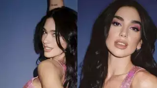 Dua Lipa canta “Oye mi amor” con Fher de Maná y causa furor en CDMX