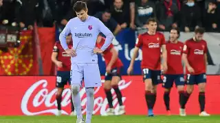 El Barcelona continúa con malas noticias