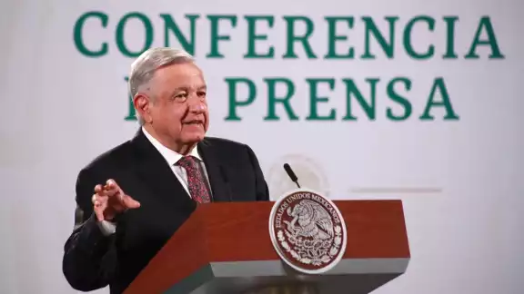 Presidente AMLO en conferencia de prensa
