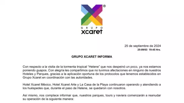 Las condiciones climáticas han mejorado, permitiendo a las navieras reiniciar sus operaciones tras el paso del huracán Helene.
