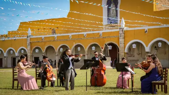 El concierto busca promover los atractivos populares de Izamal El concierto busca promover los atractivos populares de Izamal