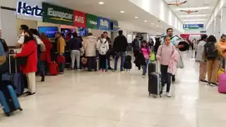 Únicamente el vuelo Mérida-Flores fue el cancelado este martes