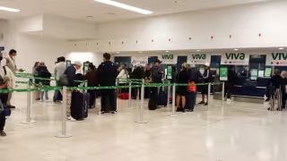 No se reportan retrasos en vuelos