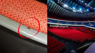 Usuaria de Tiktok mostró la evidencia durante un concierto en el coloso de Reforma