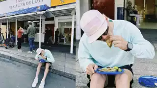 Valtteri aplicando el baquetazo en CDMX