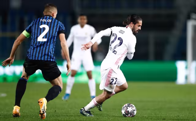 Al minuto 86, Real Madrid anotó el único tanto del partido para vencer al Atalanta