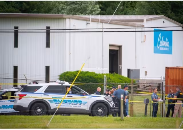 Tres personas murieron en un tiroteo en una fábrica de Maryland