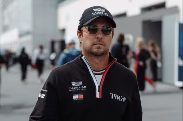 Checo Pérez en Cadillac