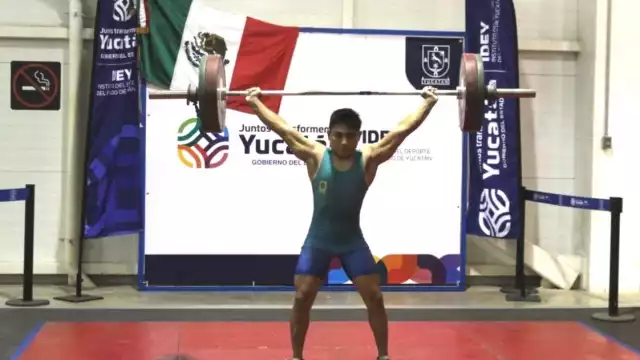 El yucateco compitió por primera vez en los 61 kilos, adjudicándose 3 metales en total