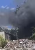 El fuego inició de un basurero clandestino en un predio en la colonia Ejidal