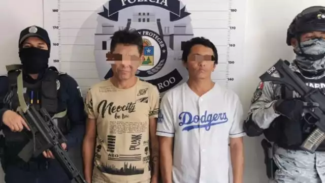 Los sorprendieron en la Supermanzana 73 repartiéndose los estupefacientes