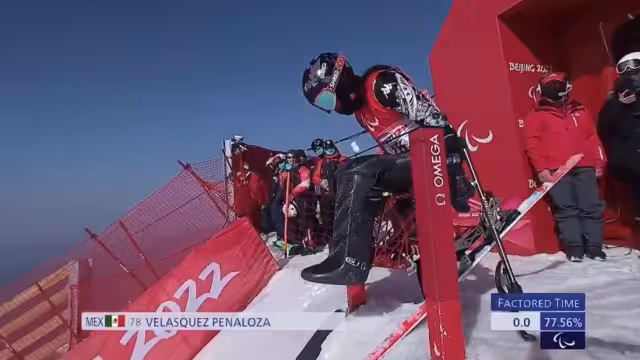 El cancunense fue el paratleta 22 de los 40 competidores de la primera carrera del evento