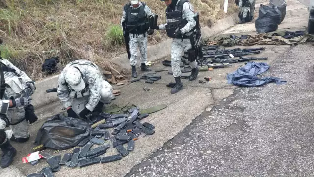De acuerdo con los primeros reportes, el enfrentamiento se habría dado entre elementos del Ejército mexicano, Guardia Nacional y civiles armados.