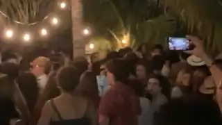 300 jóvenes se olvidaron de la contingencia sanitaria por COVID-19