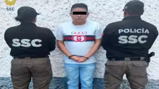 José Andrés “N”, presunto acosador de jugadoras del América, fue detenido en la alcaldía Coyoacán con 45 envoltorios y 70 bolsitas con aparente cocaína