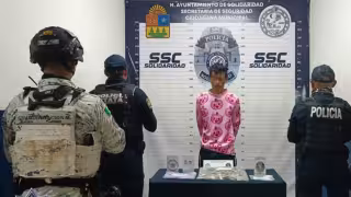 La detención fue en la colonia irregular In House, donde se encontraron las dosis en las pertenencias del hombre