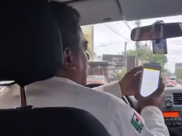 El taxista que amenazó a extranjero fue dado de baja definitivamente.