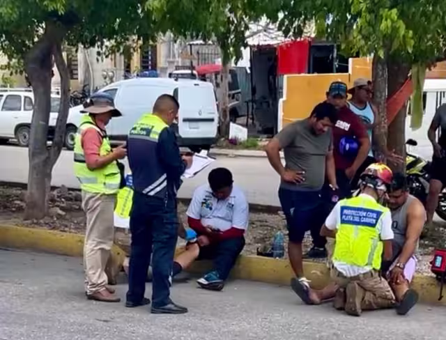 l mototaxista habría cerrado el paso al motociclista cuando intentó realizar una maniobra sin precaución, provocando el impacto.