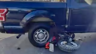 Atropellan a motociclista por una funcionaria del gobierno municipal de Playa del Carmen