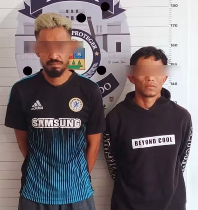 Los detenidos fueron identificados como Berenice “N”, Adelfo “N” y Jonatán “N”