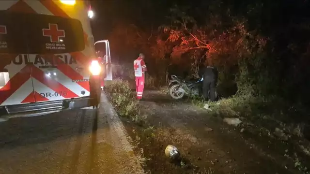 El joven aseguró que se encontraba en buenas condiciones y se negó a ser trasladado al Hospital de Cozumel