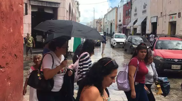 Habrá fuertes lluvias en Yucatán este lunes