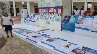 Colectivo de búsqueda se manifiesta por víctimas de desaparición forzada en Quintana Roo