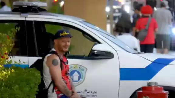 Facundo fue detenido luego de que hiciera molestar a unos conductores en Qatar