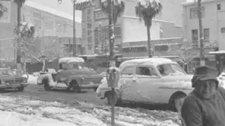 La nieve ha estado presente en CDMX en algunas ocasiones