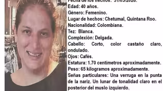 Desaparece mujer colombiana en Chetumal; activan Protocolo Alba