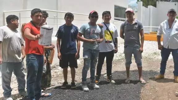 Obreros denuncian que empresa del C-5 en Campeche los dejó sin pago