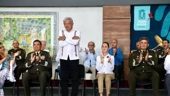 AMLO se despide de Quintana Roo con la entrega del Tren Maya AMLO se despide de Quintana Roo con la entrega del Tren Maya