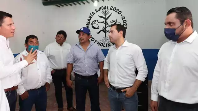 Mauricio Vila puso en marcha el programa de mejoramiento y equipamiento de Casas Ejidales