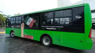 “Taruk", el camión 100% eléctrico y mexicano inició sus pruebas en Chetumal