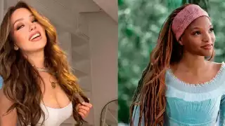 La artista compartió un video en sus redes sociales y mostró una prueba de que La Sirenita estaría inspirada en Marimar
