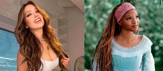 La artista compartió un video en sus redes sociales y mostró una prueba de que La Sirenita estaría inspirada en Marimar
