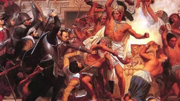 La caída de Tenochtitlan fue en 1521, Foto: Secretaría de Cultura La caída de Tenochtitlan fue en 1521, Foto: Secretaría de Cultura