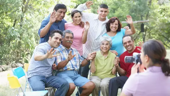 La comida es parte importante en las fiestas familiares