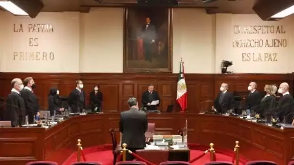 El ministro presidente Arturo Zaldívar afiirmó que este jueves se tienen que resolver las impuganciones. Foto: SCJN El ministro presidente Arturo Zaldívar afiirmó que este jueves se tienen que resolver las impuganciones. Foto: SCJN