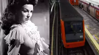 María Félix decía ser la dueña del Metro de la CDMX. Foto: Especial