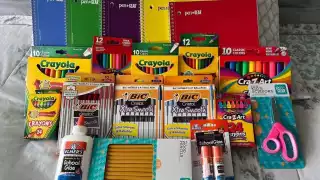 Compra de útiles escolares para el regreso a clases 2023-2024