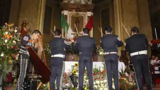 Las mañanitas a la Virgen de Guadalupe serán la noche de este lunes