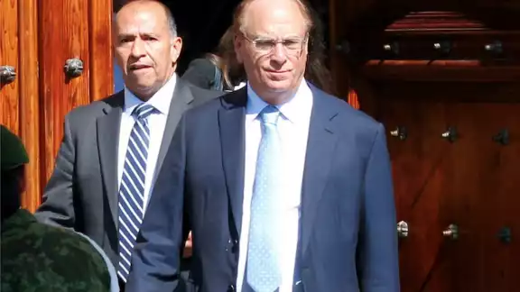 El pasado mes de noviembre López Obrador ya se había reunido con el CEO de BlackRock, el gestor financiero más grande del mundo El pasado mes de noviembre López Obrador ya se había reunido con el CEO de BlackRock, el gestor financiero más grande del mundo