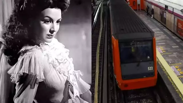 María Félix decía ser la dueña del Metro de la CDMX. Foto: Especial