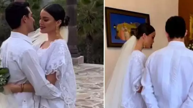 Rommel Pacheco se casó por la iglesia