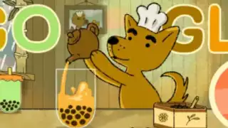 El té de burbujas protagoniza el Google Doodle