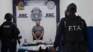 Incautan “jugoso” botín de dosis de droga en  Playa del Carmen