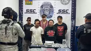 Identifican a banda de tiradores como los responsables de ataque policiaco en CADU, Playa del Carmen