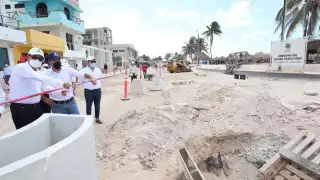 La tercera etapa del Malecón de Progreso abarca de la calle 60 a la 70