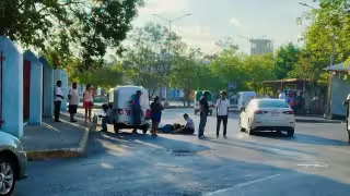 Mototaxista atropella a una mujer en Playa del Carmen